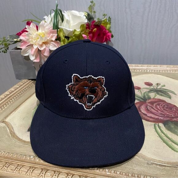 Vintage Richardson Surge Cap Grizzly Bear Sz 7 3/8 - Picture 1 of 15